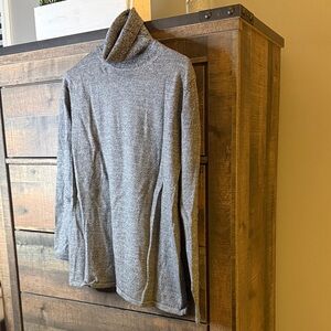 Sutton Studio Men's Heather Gray Turtleneck Sweater